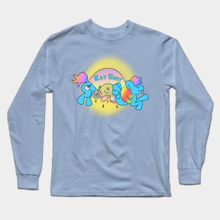 Rainbow Slash Long Sleeve T-Shirt